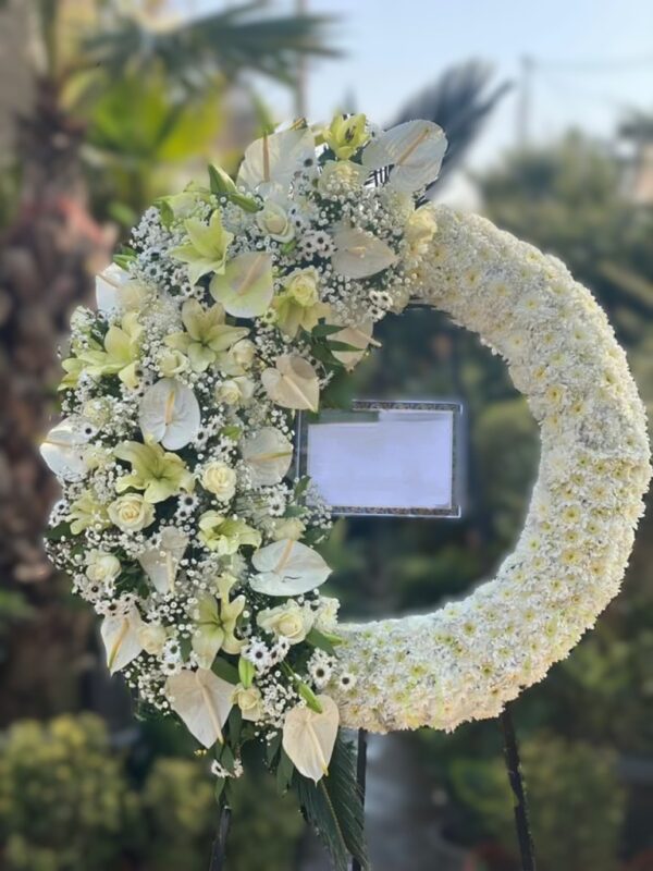 تاج گل ترحیم و تسلیت