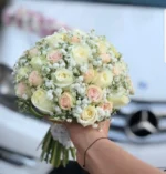دسته گل عروس کد 02 - تصویر 2
