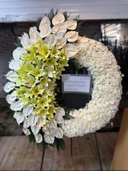 تاج گل ترحیم و تبریک