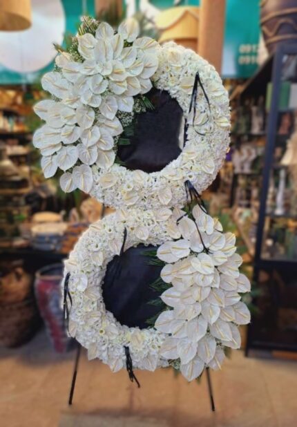 تاج گل ترحیم و تبریک