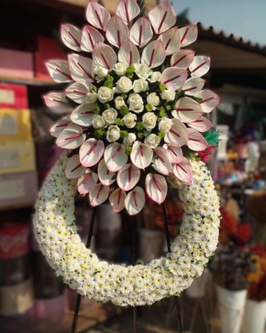 تاج گل ترحیم و تبریک