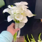 دسته گل عروس کد 03 - تصویر 2