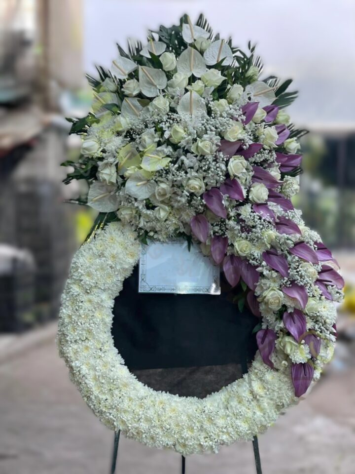 wr12 تاج گل درباری ۲ طبقه کد 22 - تصویر 1