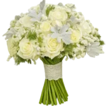 دسته گل عروس کد 01
