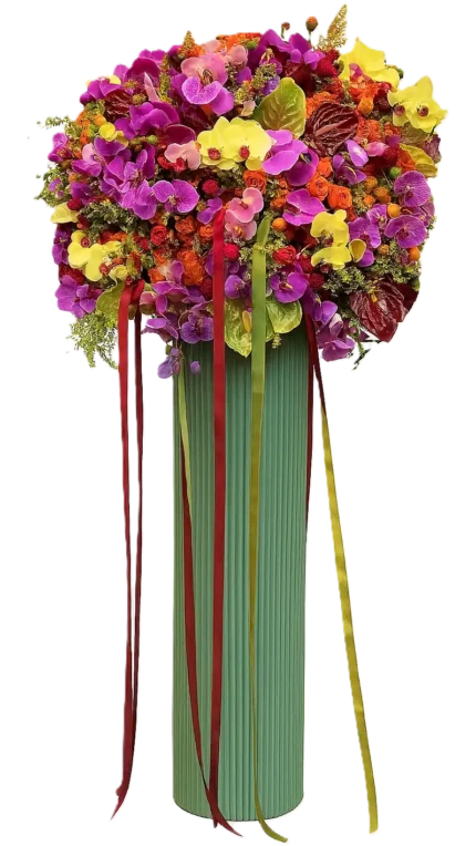 دسته گل ایستاده