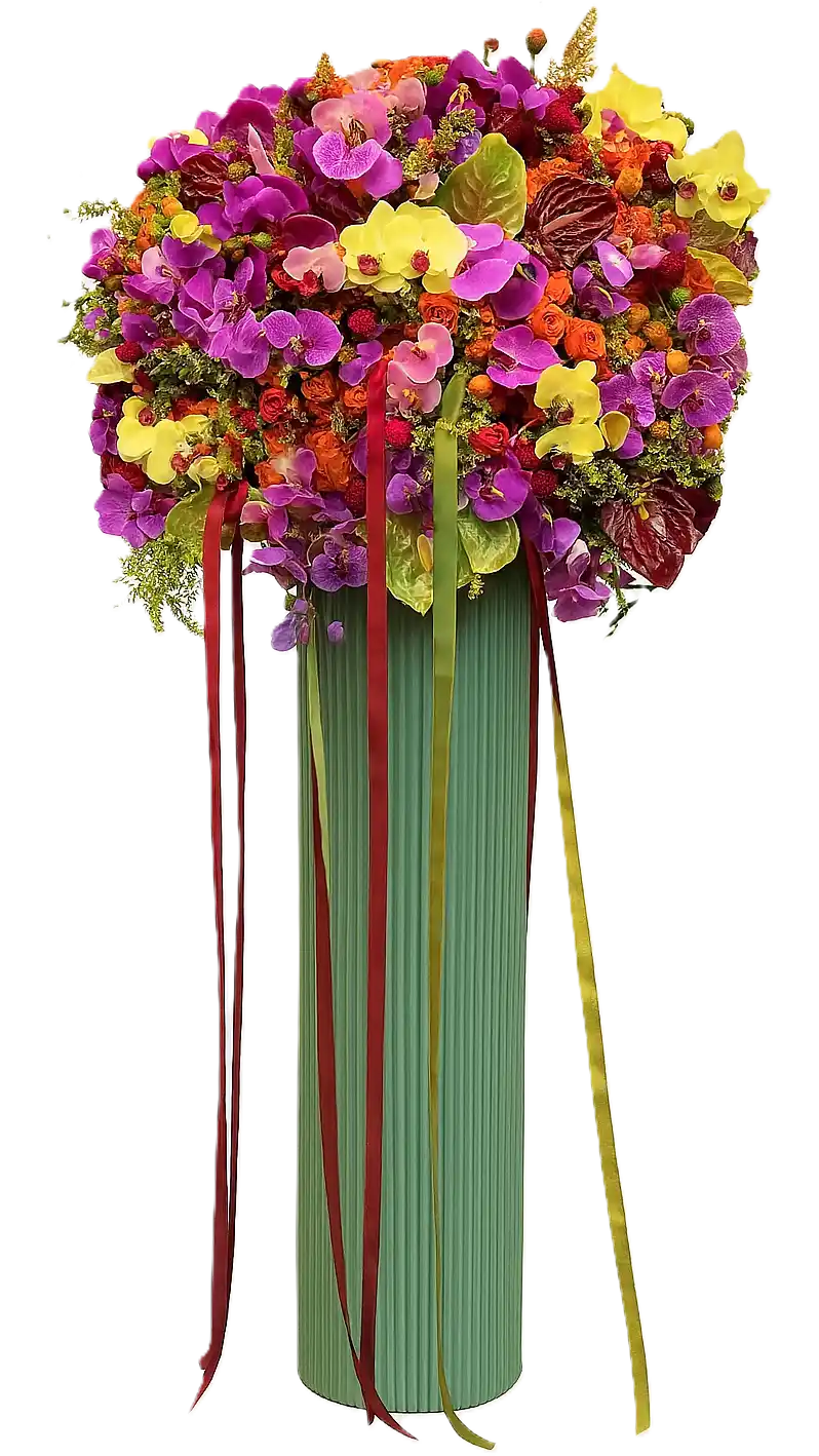 02 - 9-16 دسته گل ایستاده