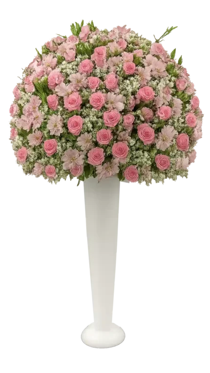 جام گل ایستاده