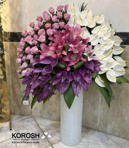 جام گل تبریک وخواستگاری