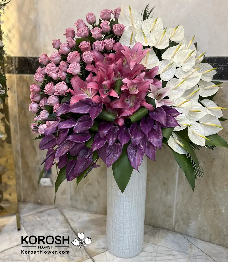 جام گل تبریک وخواستگاری