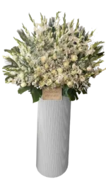 گل تسلیت ایستاده