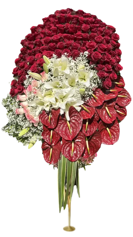 جام گل تبریک و خواستگاری