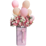 باکس گل نوزادی - فروشگاه گل کوروش