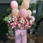 باکس گل نوزادی - فروشگاه گل کوروش