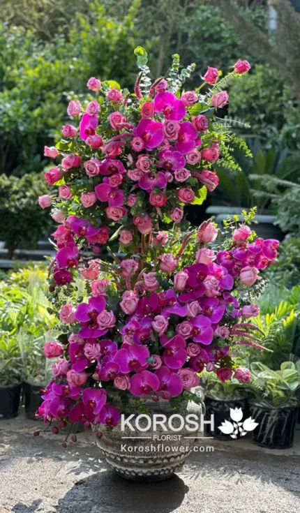 گل ایستاده فروشگاه گل کوروش